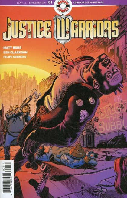 Justice Warriors #1A Regular Ben Clarkson Cover