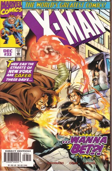 X-Man #33A Direct Edition