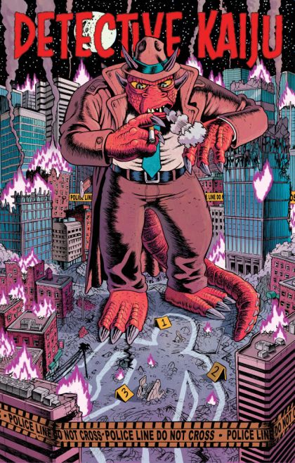 Detective Kaiju #1B Jake Smith Variant