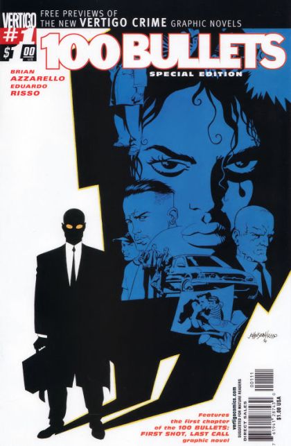 100 Bullets #1B Vertigo's Crime Line Sampler Flip-Book (Special Edition)
