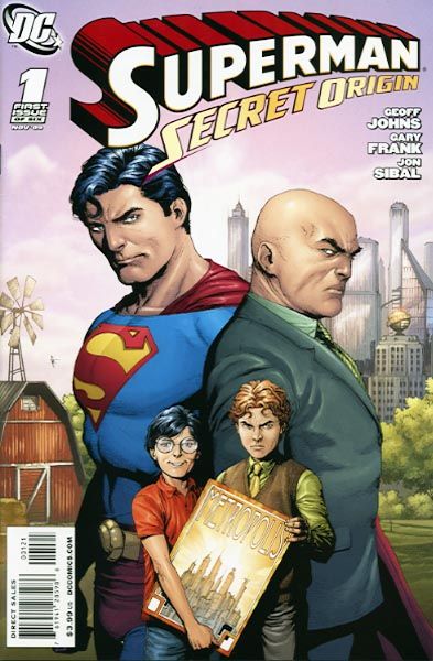 Superman: Secret Origin #1B Gary Frank Variant Cover