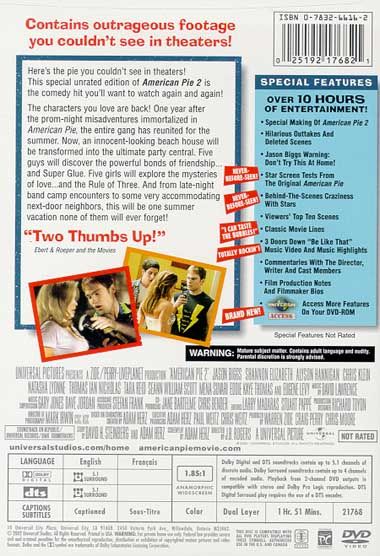 American Pie 2 (2001) - DVD