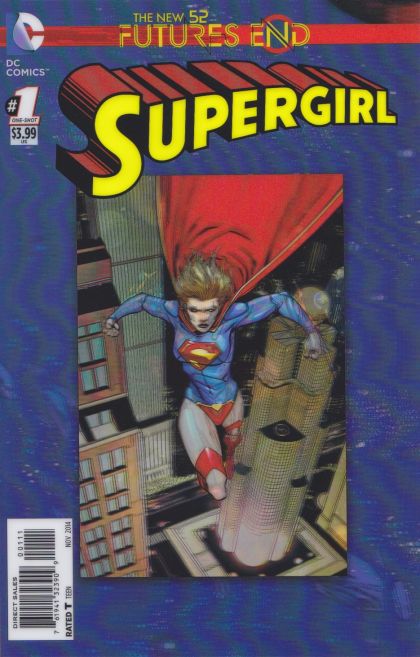 Supergirl: Futures End #1A 3D Cover