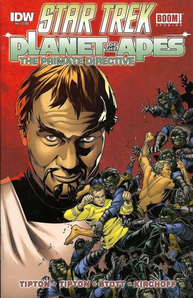 Star Trek / Planet of the Apes #4A Regular Rachael Stott Cover