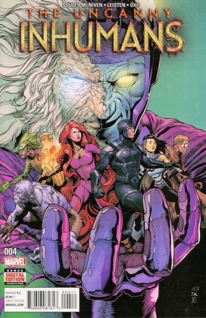 The Uncanny Inhumans #4A Steve McNiven Regular Cover