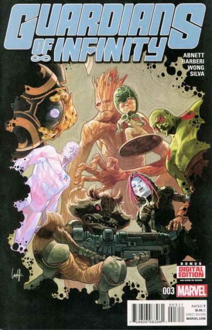 Guardians of Infinity #3A Gary Choo Regular Cover
