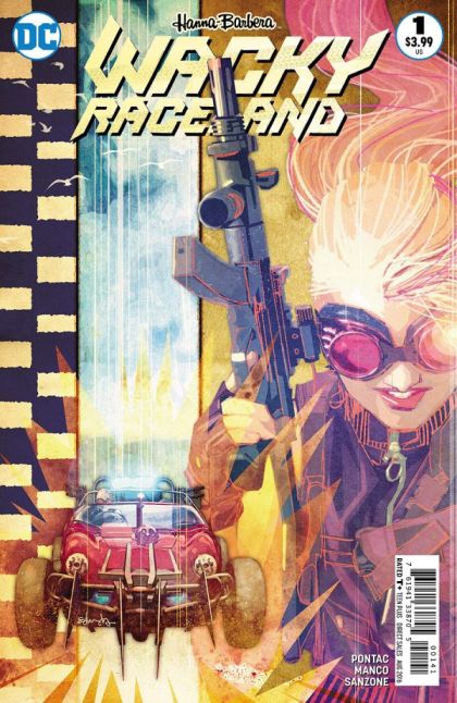 Wacky Raceland #1C Tommy Lee Edwards Penelope Pitstop Variant Cover C