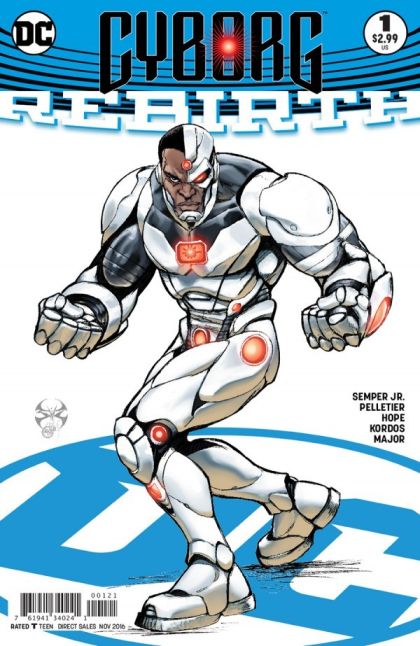 Cyborg: Rebirth #1B Variant Joe Benitez Cover