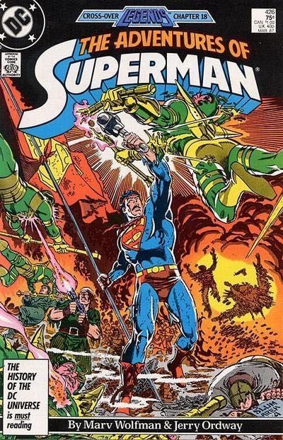 The Adventures of Superman #426A Direct Edition