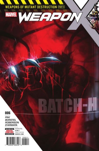 Weapon X, Vol. 3 #6A Skan Srisuwan Regular Cover