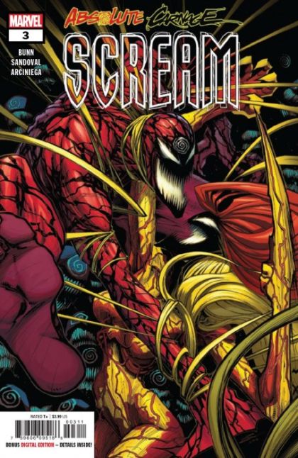 Absolute Carnage: Scream #3A Regular Gerardo Sandoval Cover