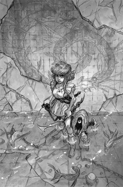 Skybound X #4E Pablo Tunica Scketch