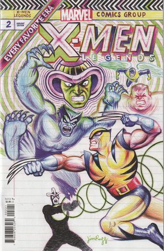 X-Men: Legends, Vol. 2 #2B Jim Rugg Variant
