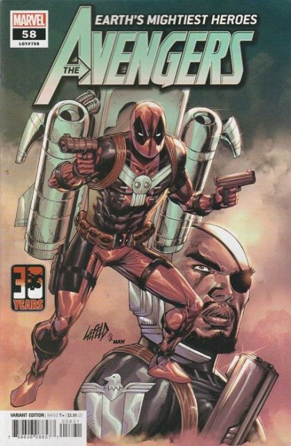 The Avengers, Vol. 8 #58C Rob Liefeld Deadpool 30th Anniversary Variant