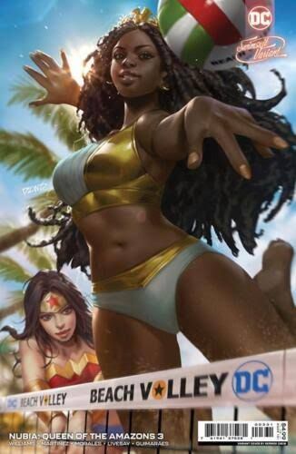 Nubia: Queen of the Amazons #3C Derrick Chew Swimsuit Variant Cover