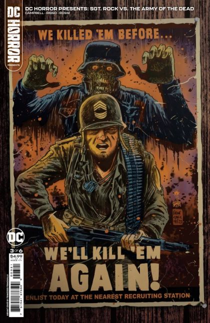 DC Horror Presents: Sgt. Rock vs. The Army of The Dead #3B