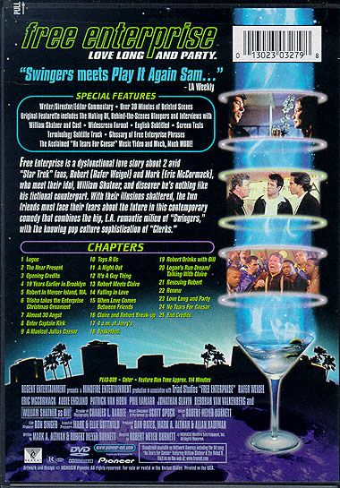 Free Enterprise (1998) Special Edition - DVD