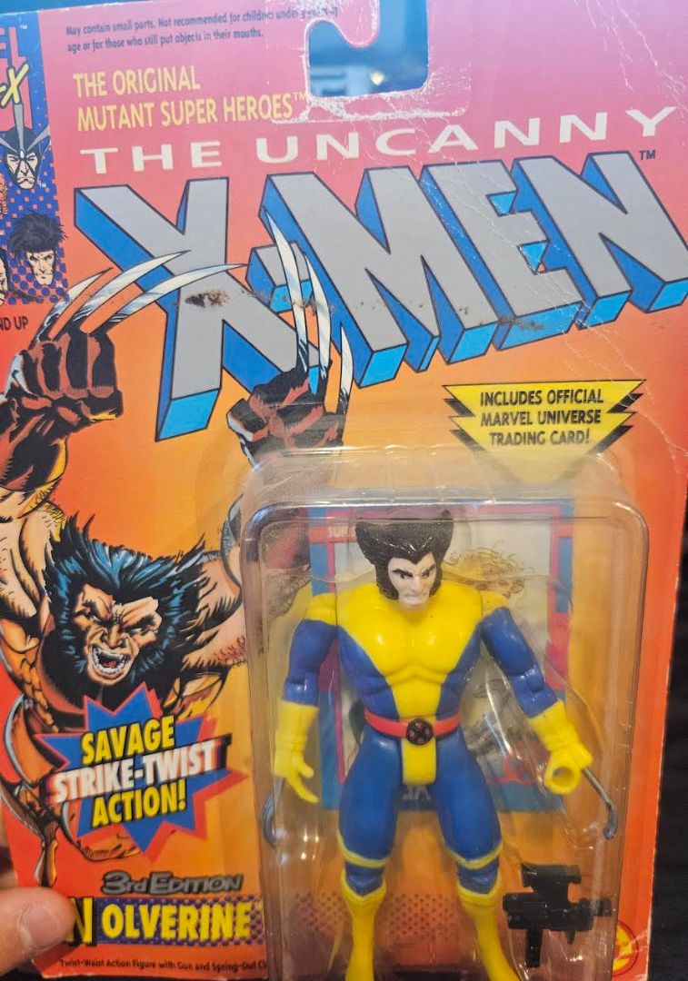 X-Men Wolverine 3rd Edition Toy Biz 1996 Action Figure MOC