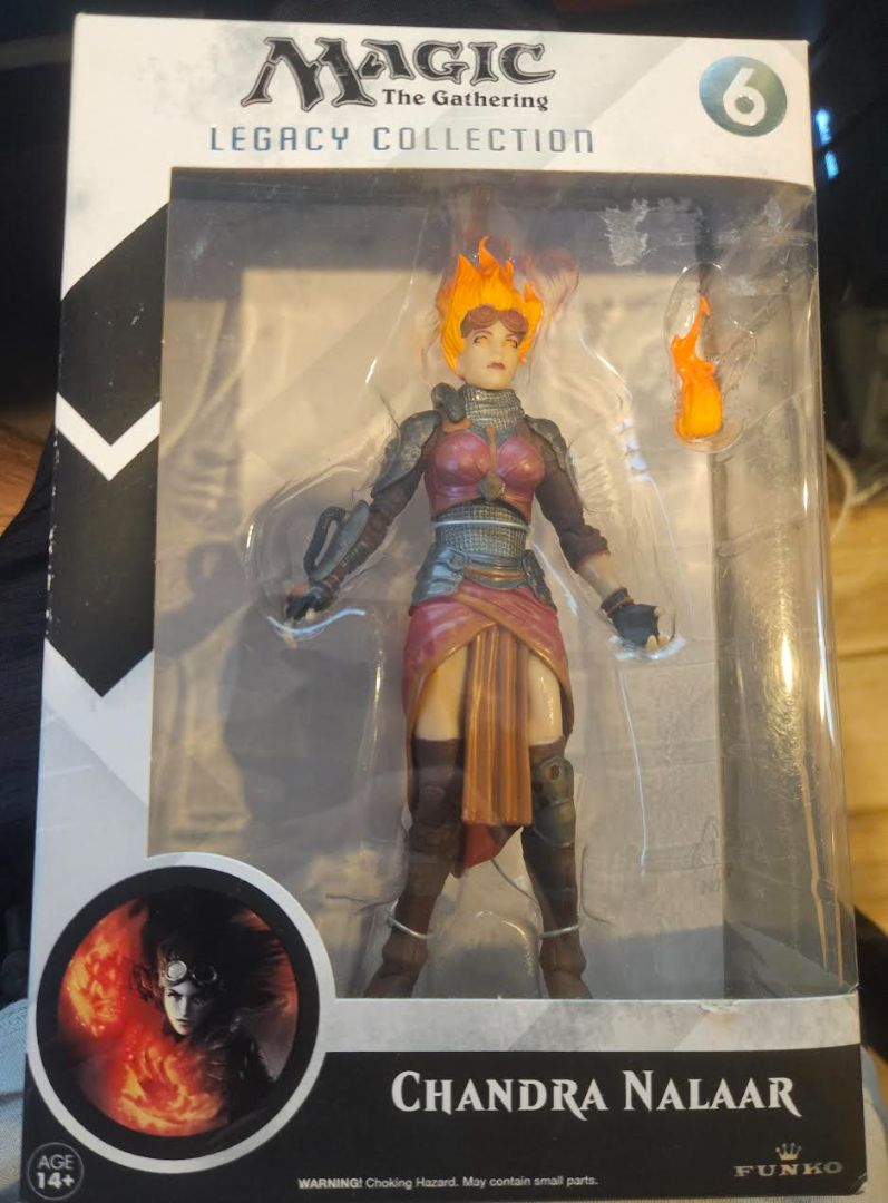 Legacy Collection Magic The Gathering Chandra Nalaar 6" Action Figure 1/12