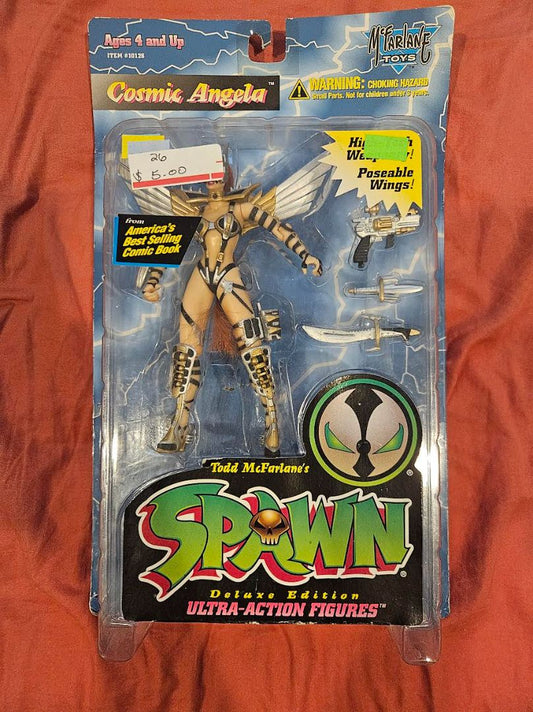 1995 Todd Toys Todd McFarlane’s Spawn- Angela Deluxe Edition Ultra-Action Figure