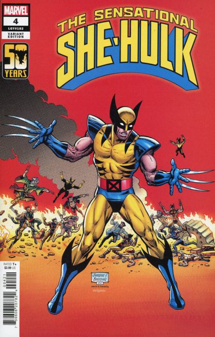 The Sensational She-Hulk, Vol. 2 #4B Dan Jurgens 50 Years of Wolverine Variant