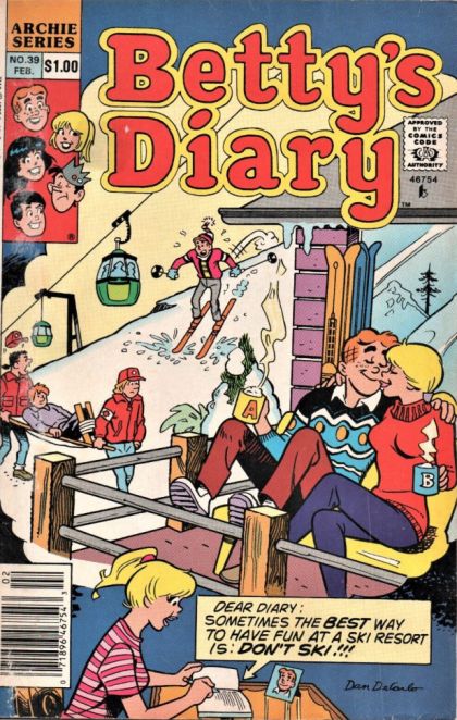 Betty's Diary #39B Newsstand Edition