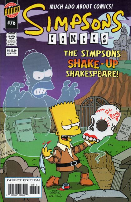 Simpsons Comics #76A Direct Edition