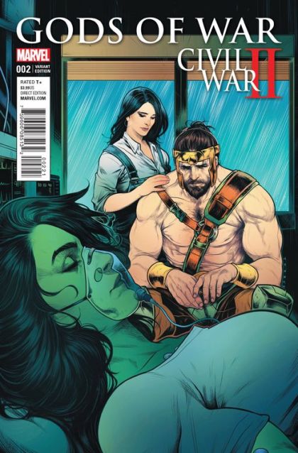 Civil War II: Gods Of War #2B Elizabeth Torque Variant Cover