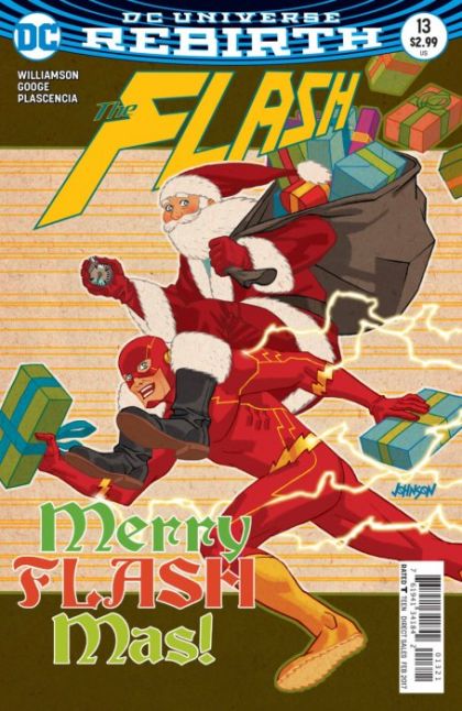 Flash, Vol. 5 #13B Variant Dave Johnson Cover