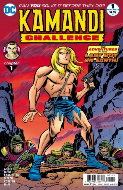 The Kamandi Challenge #1A Regular Bruce Timm Cover