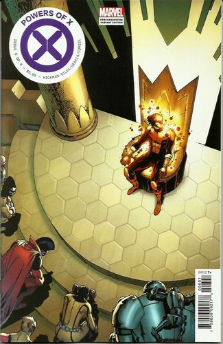 Powers of X #6I Variant Giuseppe Camuncoli Foreshadow Cover