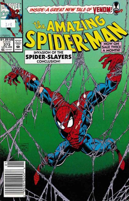 The Amazing Spider-Man, Vol. 1 #373B Newsstand Editon