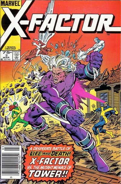 X-Factor, Vol. 1 #2B Newsstand Edition