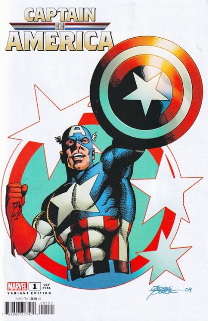 Captain America, Vol. 11 #1B George Pérez Variant