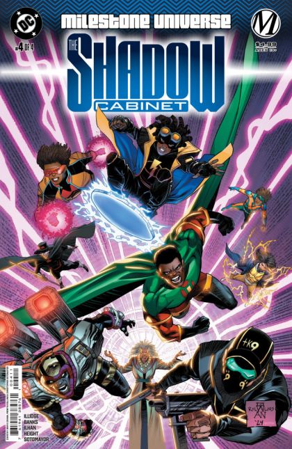 Milestone Universe: The Shadow Cabinet #4A Denys Cowan Regular