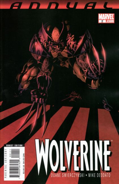 Wolverine, Vol. 3 Annual #2A Mike Deodato Jr. Regular