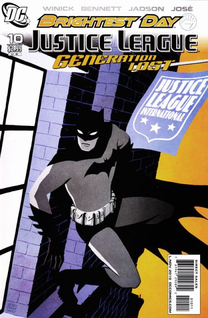 Justice League: Generation Lost #10A Cliff Chiang Regular Cover
