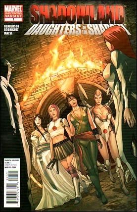 Shadowland: Daughters of the Shadow #1B 2nd Printing