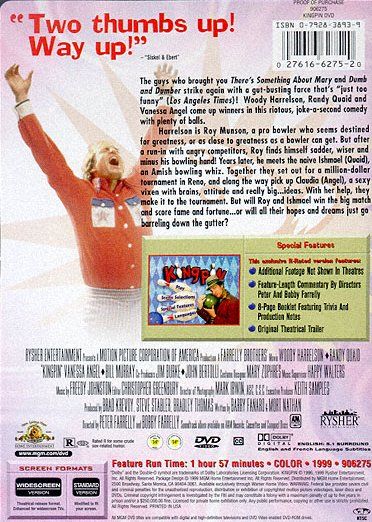 Kingpin (1996) Special Edition - DVD