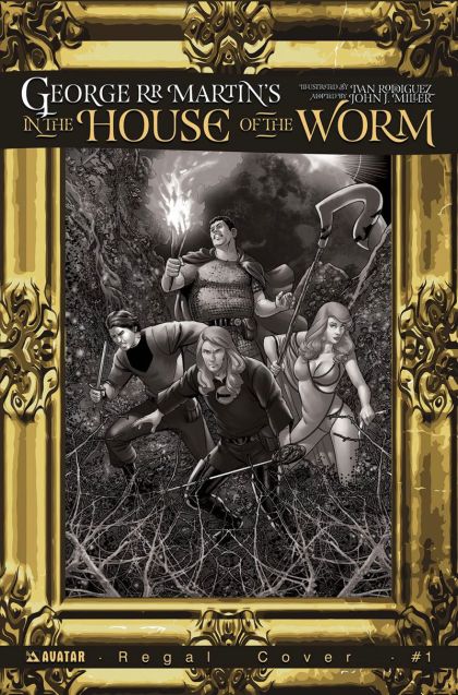 George R.R. Martin's In The House of the Worm #1D Regal Incentive Cover