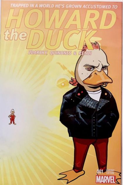 Howard the Duck, Vol. 4 #1L Evolution of Howard Variant Cover