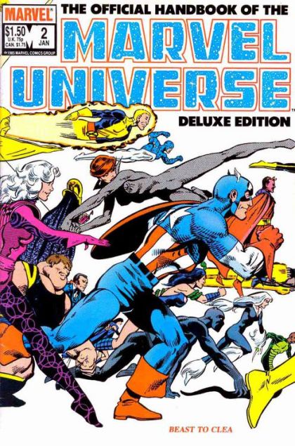 Official Handbook of the Marvel Universe: Deluxe Edition (Vol. 2) #2A Direct Edition