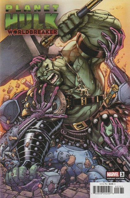 Planet Hulk: Worldbreaker #3C Nick Bradshaw Variant Cover