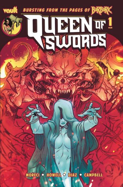 Queen of Swords: A Barbaric Story #1B Nathan Gooden & Kike J. Díaz Variant