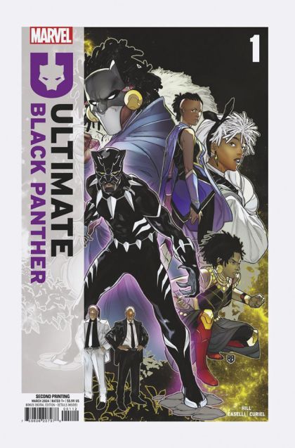 Ultimate Black Panther #1H 2nd Printing R.B. Silva
