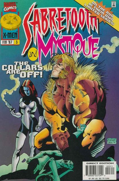 Sabretooth and Mystique #3A Direct Edition