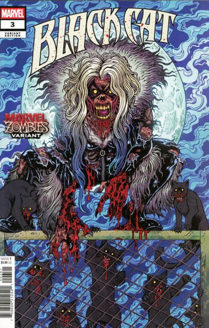 Black Cat, Vol. 3 #3D Maria Wolf Marvel Zombies Variant