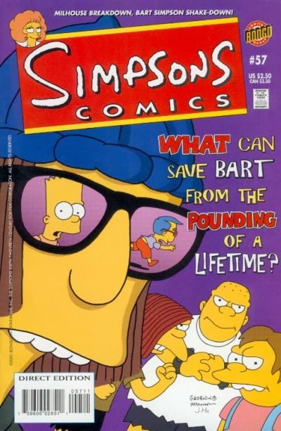Simpsons Comics #57A Direct Edition