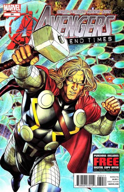 The Avengers, Vol. 4 #34A Brandon Peterson Regular Cover