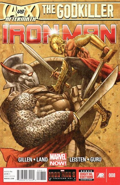 Iron Man, Vol. 5 #8A Regular Greg Land Cover